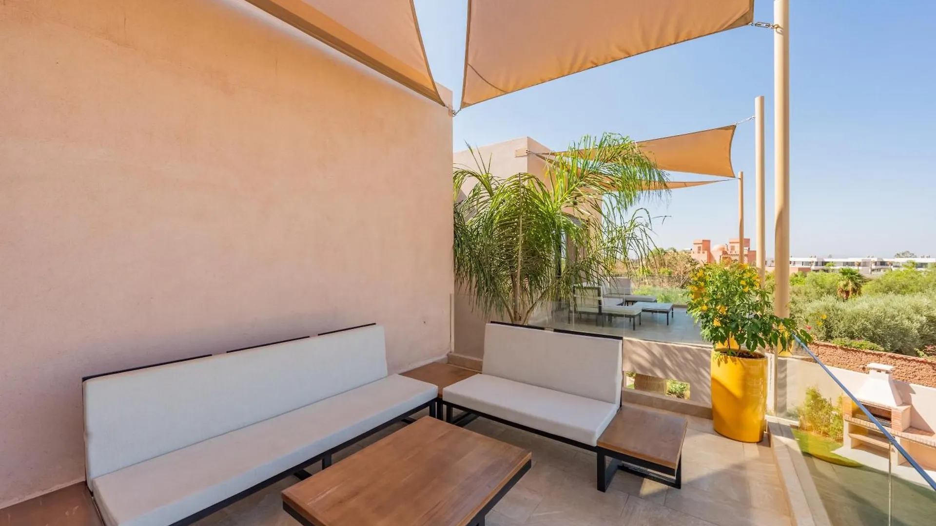 Villa Piscine, Salle De Sport Et Confort Moderne Marrakesh