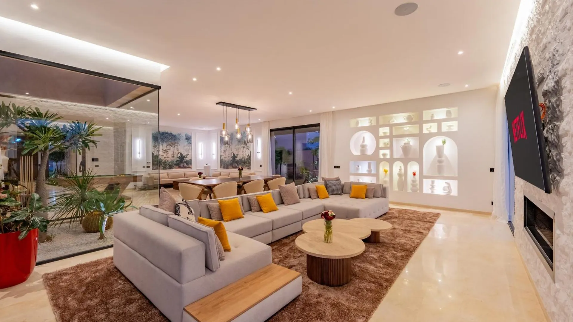 Villa Piscine, Salle De Sport Et Confort Moderne Marrakesh
