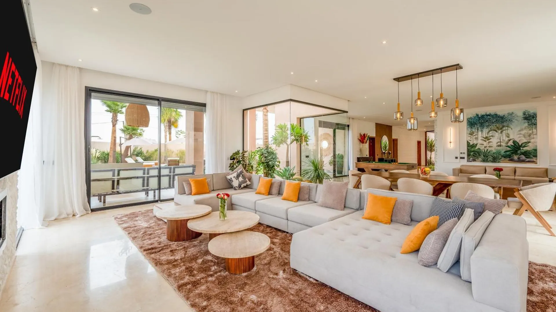 Villa Piscine, Salle De Sport Et Confort Moderne Marrakesh