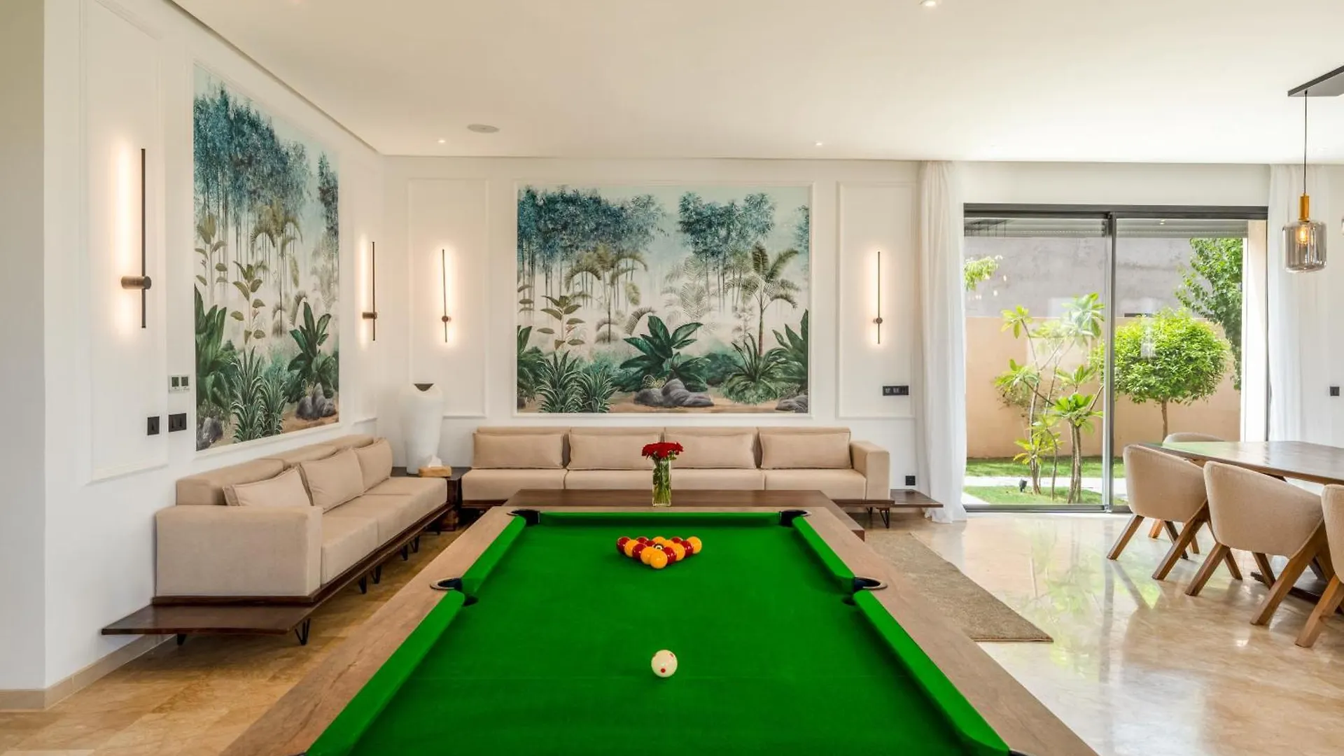 Villa Piscine, Salle De Sport Et Confort Moderne Marrakesh